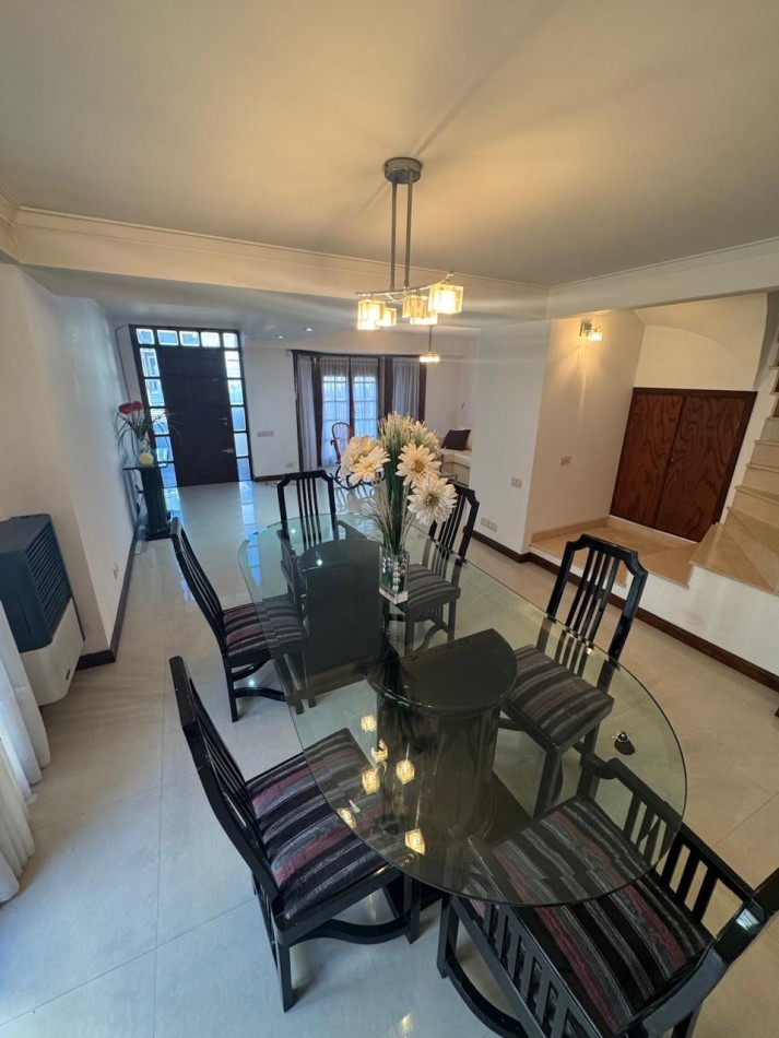 ALQUILER 24 MESES- CASA 7 AMBIENTES AMOBLADA.