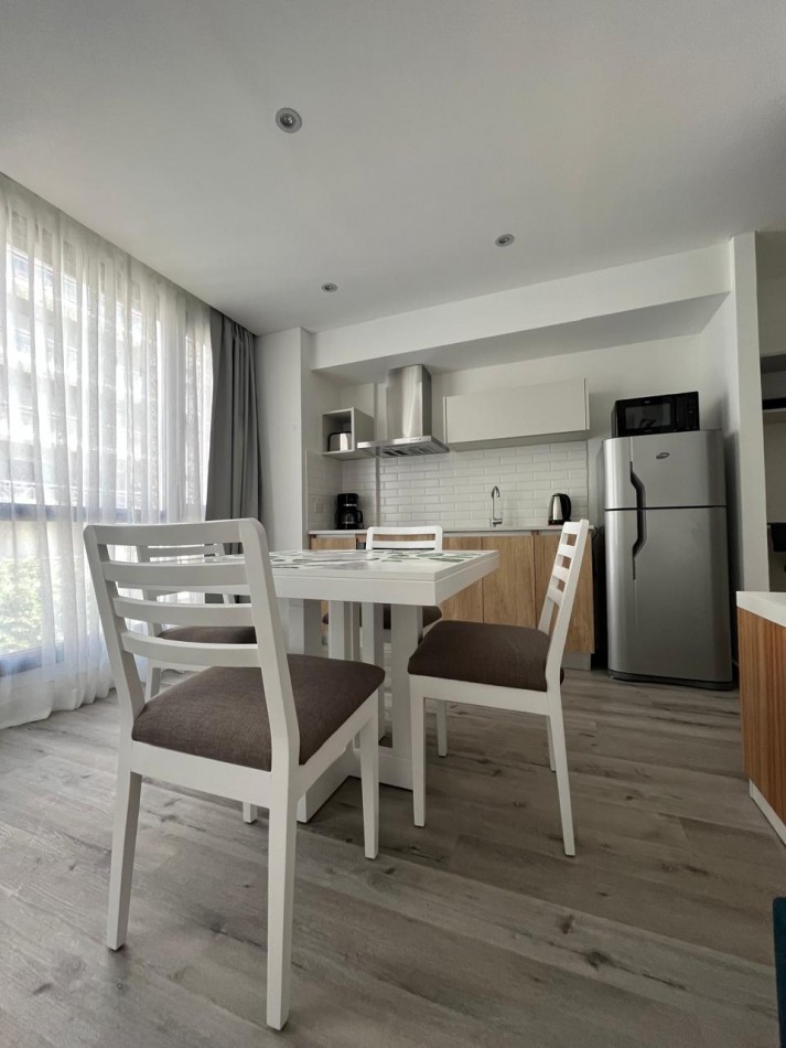 En alquiler temporal - Depto de un ambiente en zona Aldrey