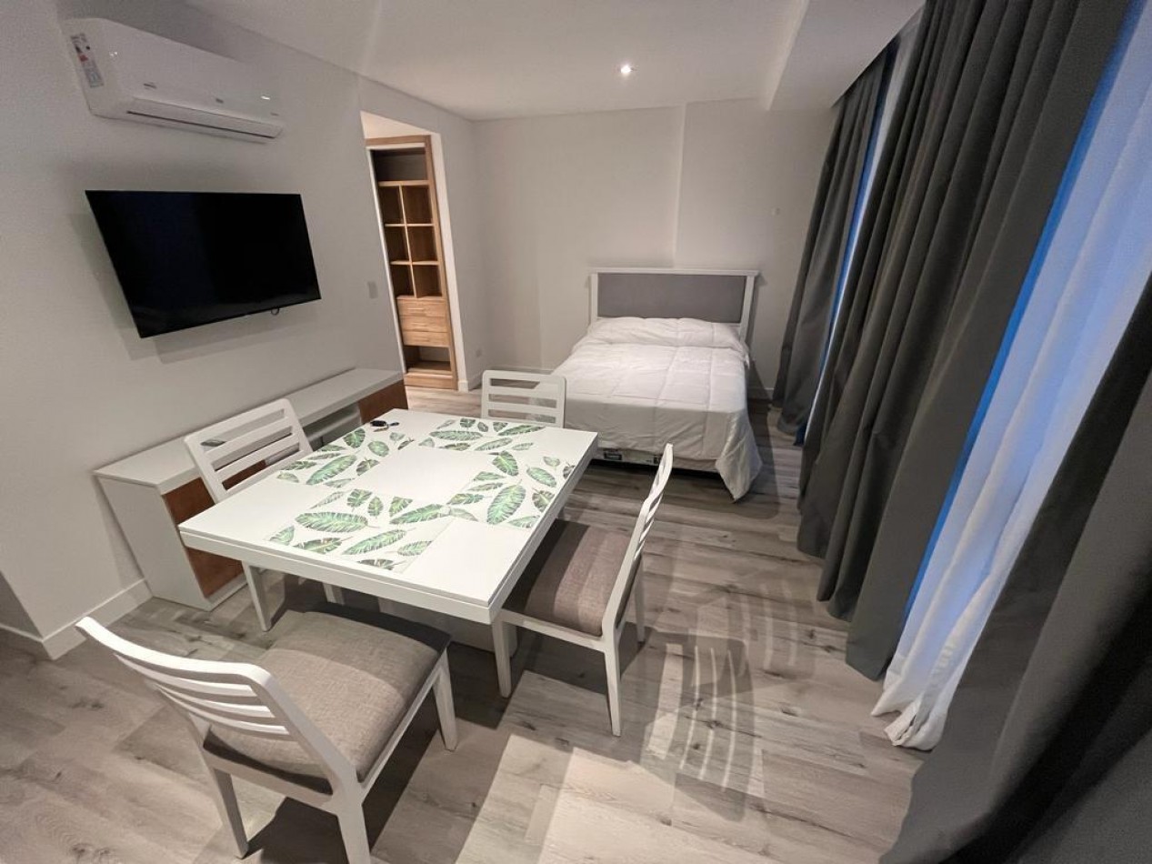 En alquiler temporal - Depto de un ambiente en zona Aldrey