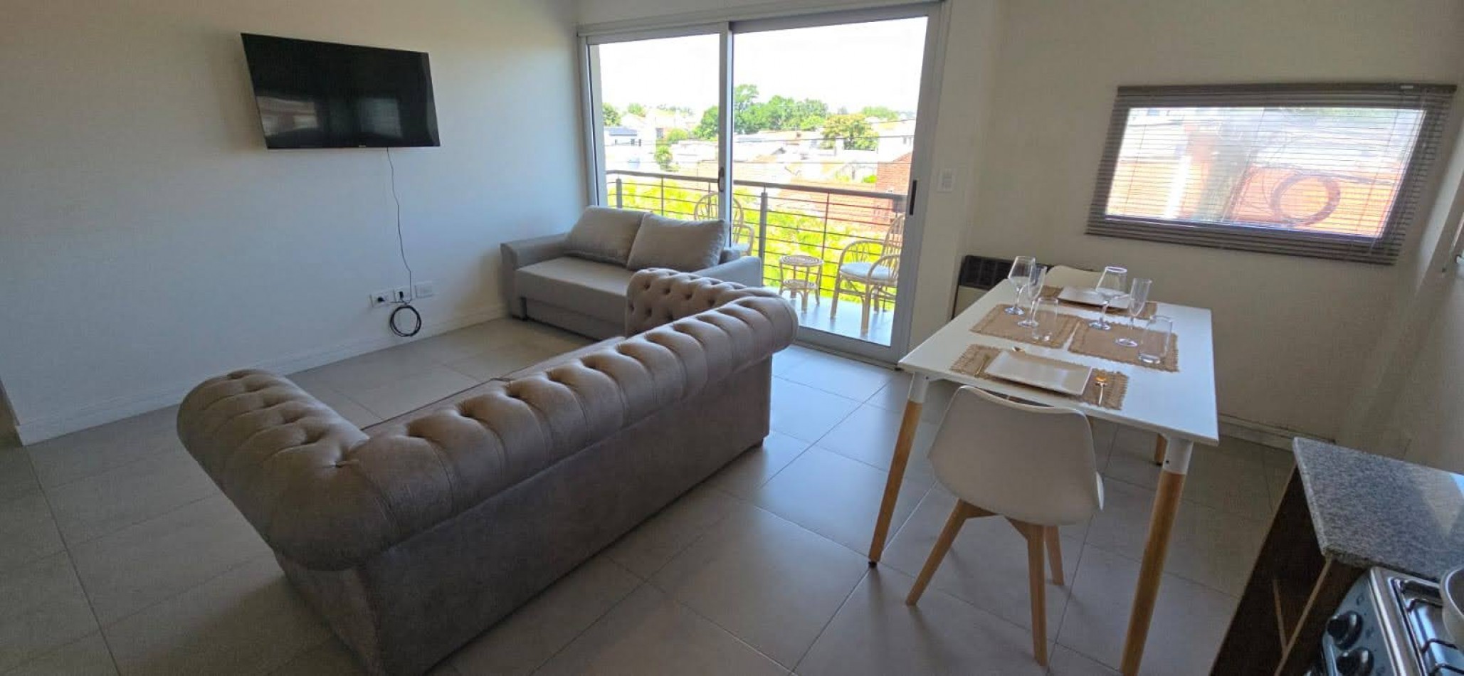 Venta - Departamento amoblado de 2 Ambientes con Cochera - Zona Mundialista