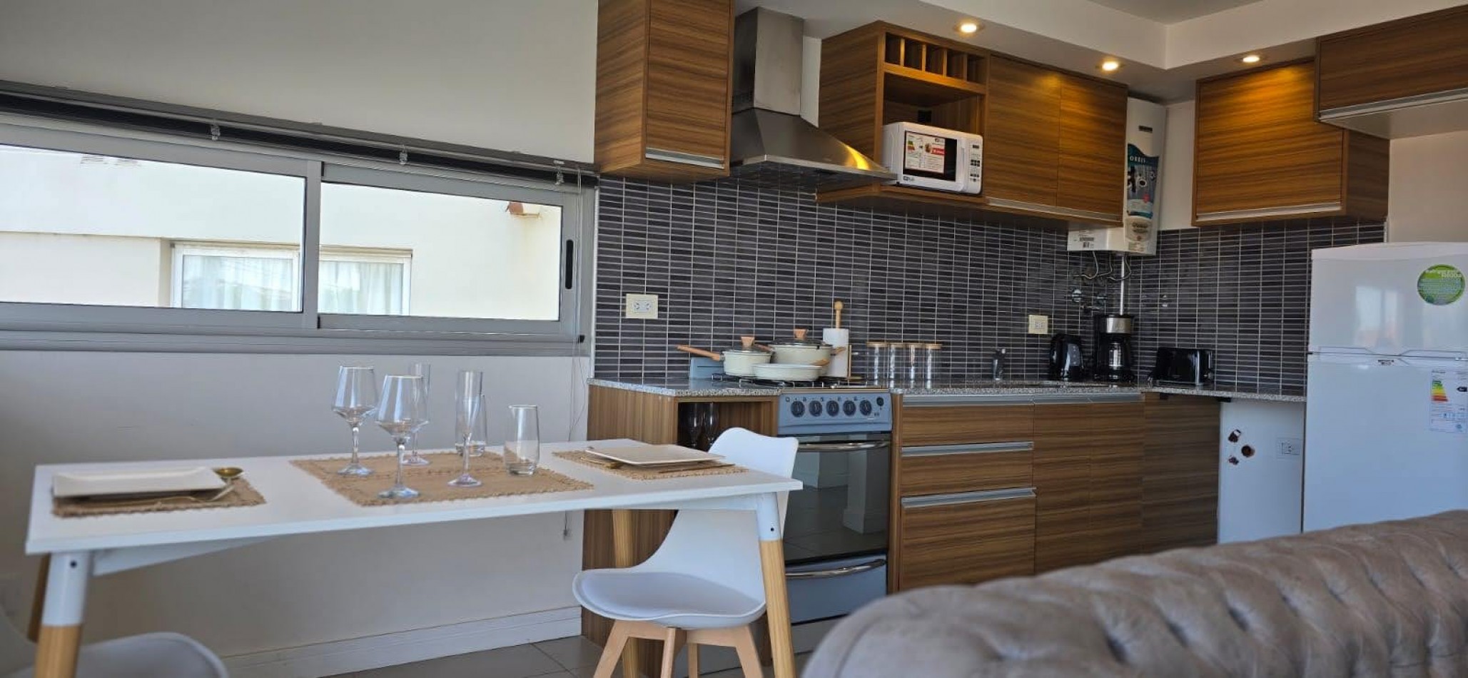 Venta - Departamento amoblado de 2 Ambientes con Cochera - Zona Mundialista